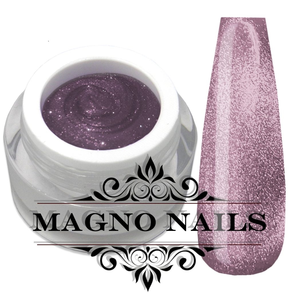 UV Gel - Platinium Cat Eye - Berry Nude